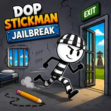 Dop Stickman - Jailbreak game Play Dop Stickman - Jailbreak game