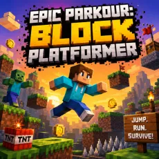 Epic Parkour: Block Platformer game Play Epic Parkour: Block Platformer game