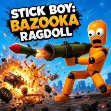 Play Stick Boy: Bazooka Ragdoll now!