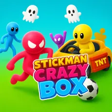 Play Stickman Crazy Box now!